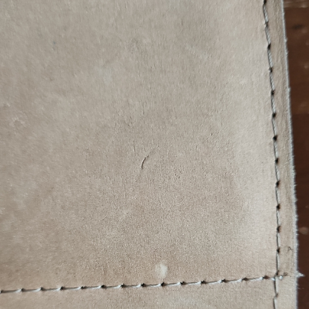 Able Debre TriFold Wallet In Beige - Picture 6 of 12